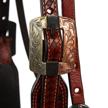 WD-SBH5 Buckstitch Ranger Browband Headstall