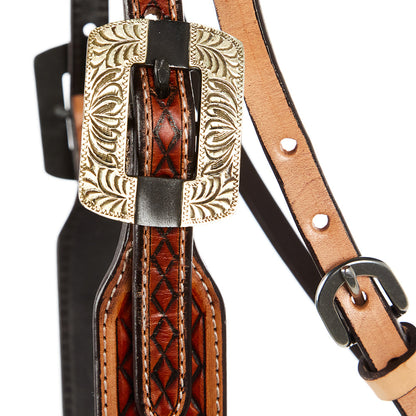 WD-SBH9 Chestnut Diamond Tooling Ranger Browband Headstall