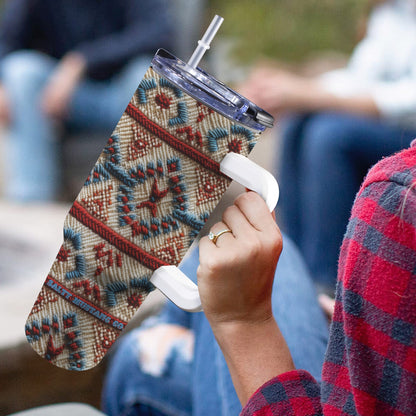 West Texas Cross Stitch Tumbler