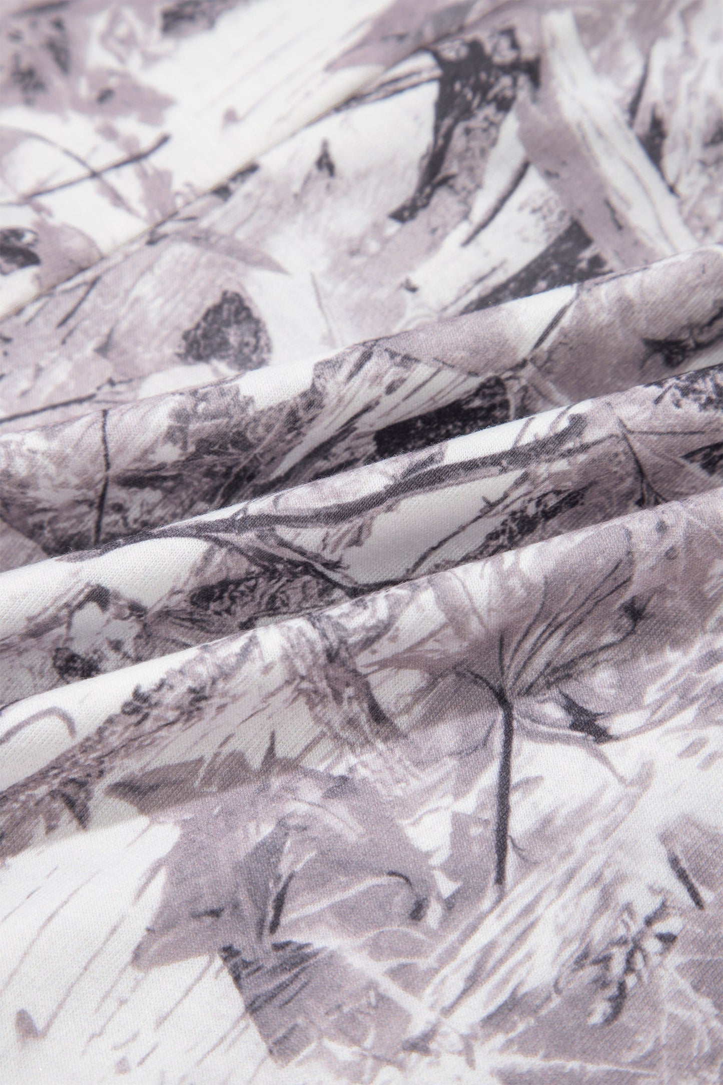 Camo Drawstring High Waist Active Shorts