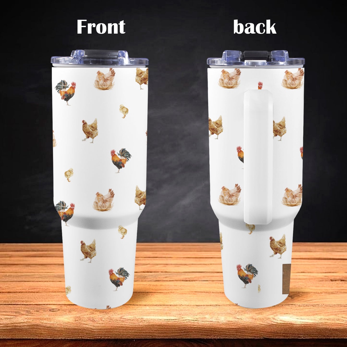 Chicken Scratch 40 oz Tumbler