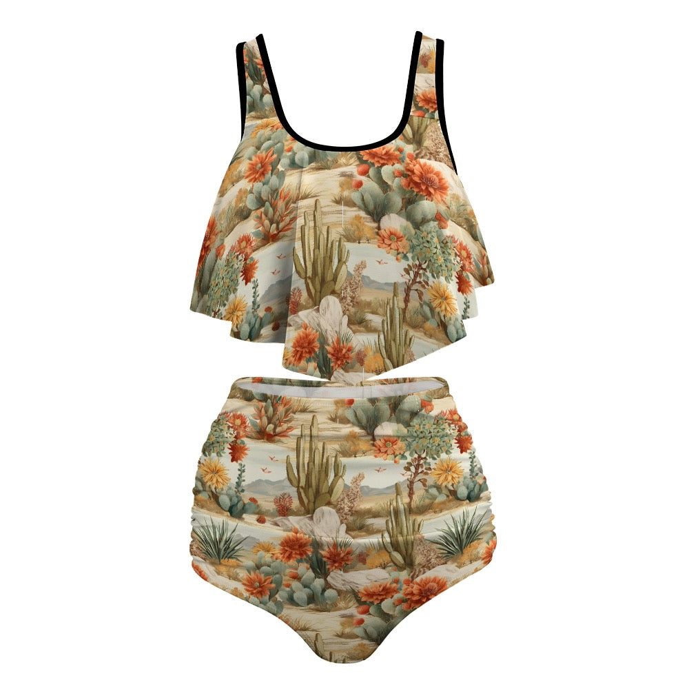 Rose Queen Two Piece Swimsuit