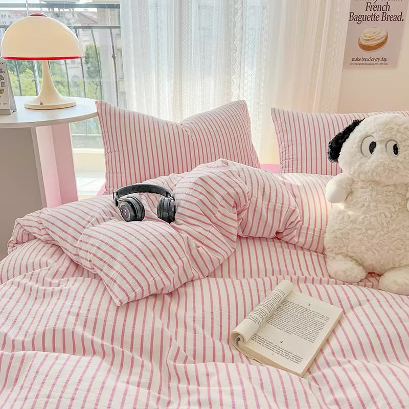 Pink Cozy Bedding Set