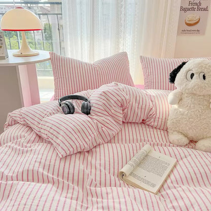 Pink Cozy Bedding Set
