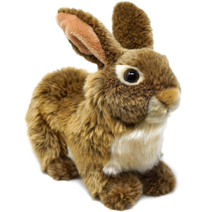 Brigid the Brown Rabbit 10" Plush — Forager Story (5"-Per-Year Teeth)