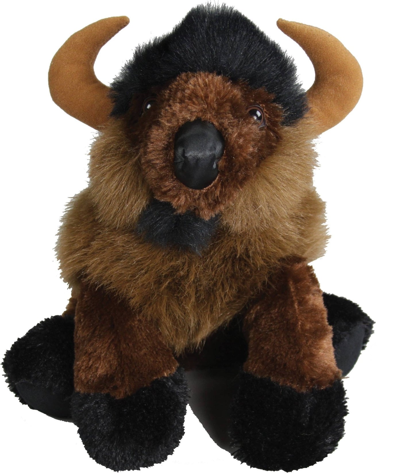 Max the Buffalo 16" Snuggle-Up Plush — Posable Western Cuddle Buddy
