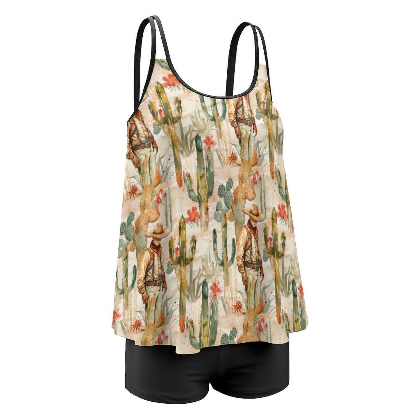 Desert Hand Tank Top Two-piece Swimsuit
