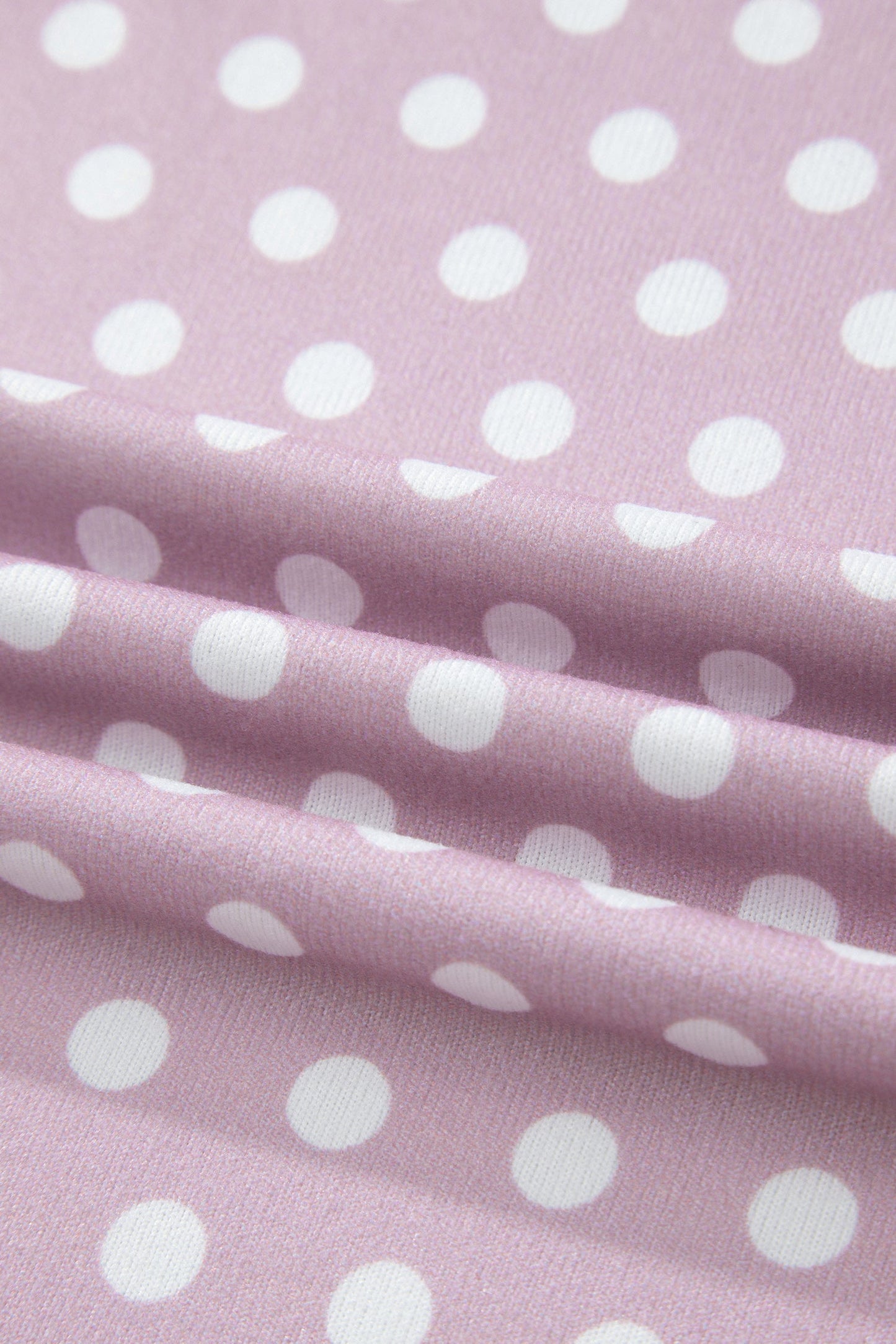 Polka Dot Relaxed Top & Drawning Shorts Set