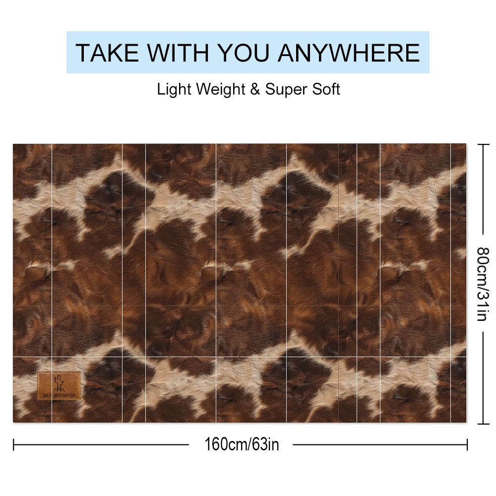 Cowhide Beach Towel