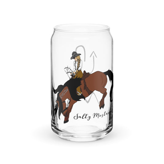 Salty Mustang Co. Upgraded Can-shaped glass