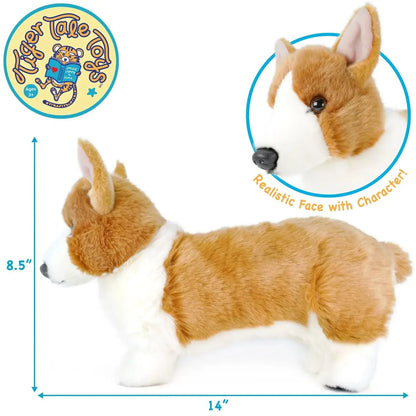 Carlotta the Dancing Corgi 14" Plush — Pet Friend with Story