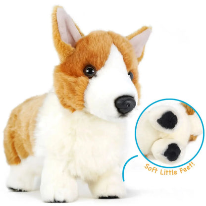 Carlotta the Dancing Corgi 14" Plush — Pet Friend with Story
