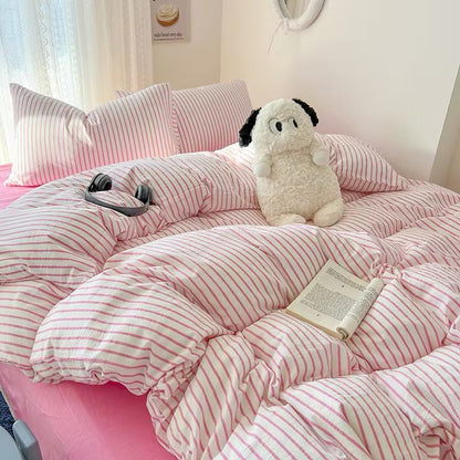 Pink Cozy Bedding Set
