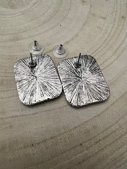 Western Cowboy Cigarette Fashion Earrings — Petite 1" Western Statement