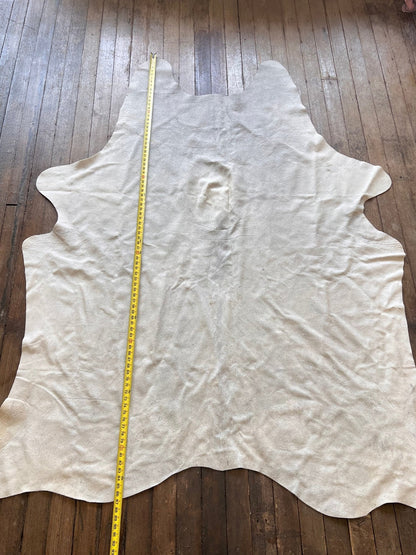 Genuine Brazilian Cowhide Rug — 7 ft × 5 ft (Photo-Exact Hide, Free Shipping)