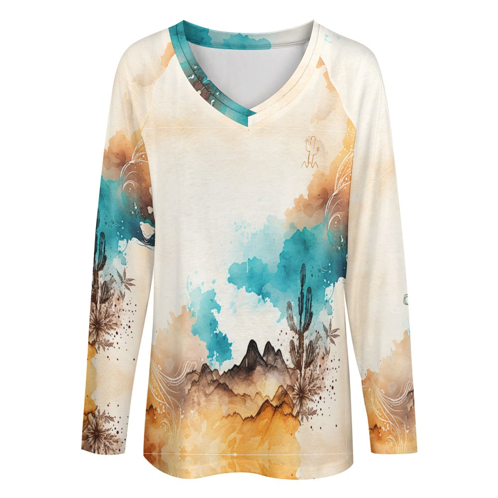 Painted Desert Long Sleeve Loose Tee