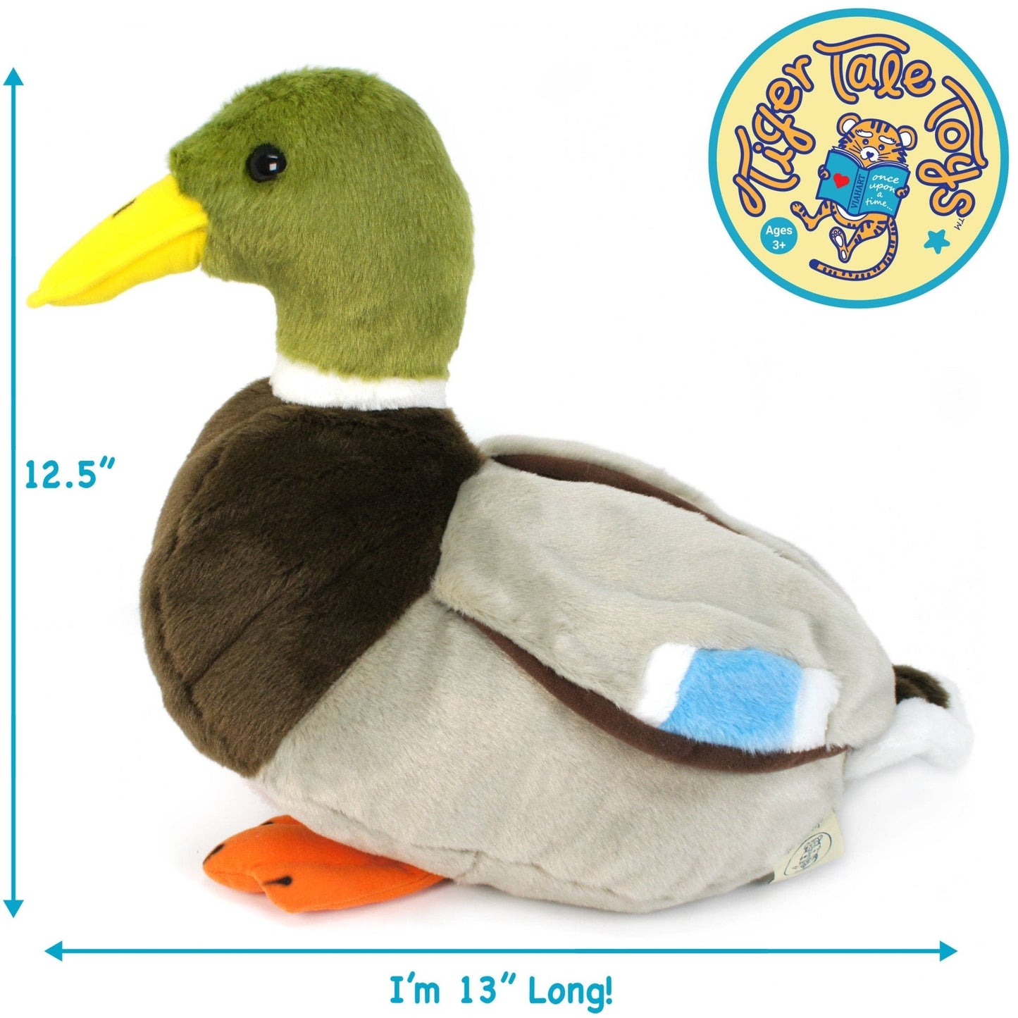 Dakota the Duck 13" Plush — Aquatic Western Farm Friend
