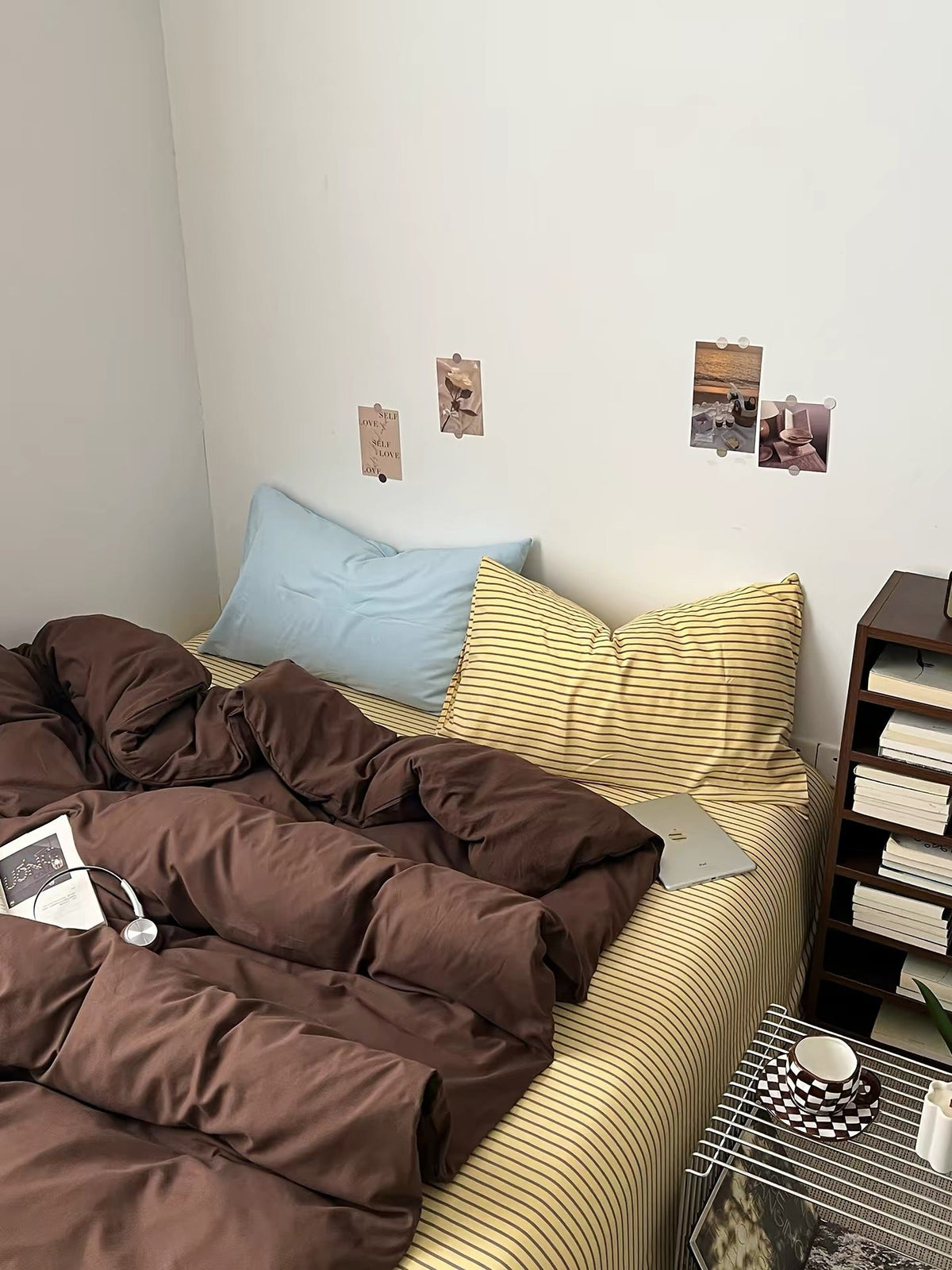 Dark Brown Bedding Set