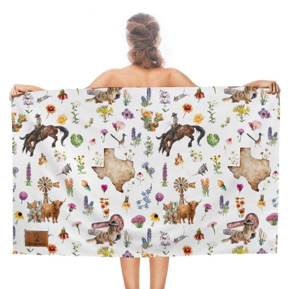 Springtime In Texas Beach Towel