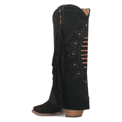 Dingo Spirit Trail  - Women's Suede Leather Cowgirl Boots