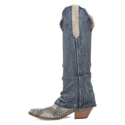 Dingo Shabby - Women's Denim Cowgirl Boots