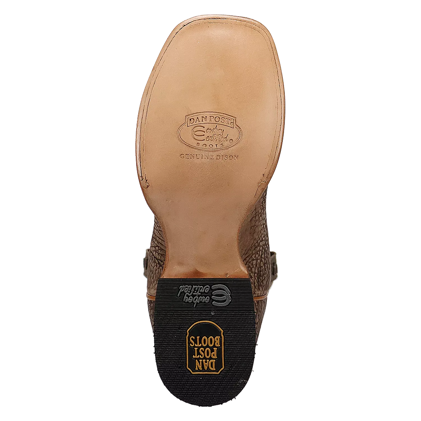 Dan Post Murray - Men's Bison Leather Cowboy Boots