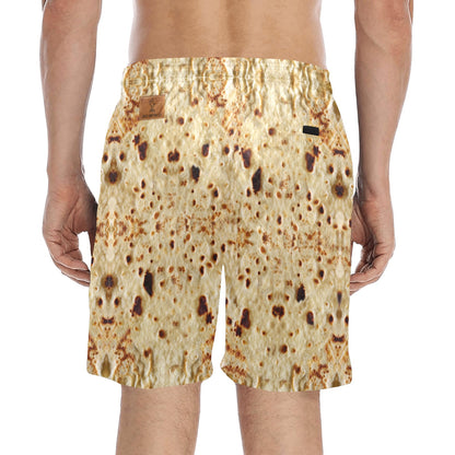 Tortilla & Lime Mid-Length Beach Shorts