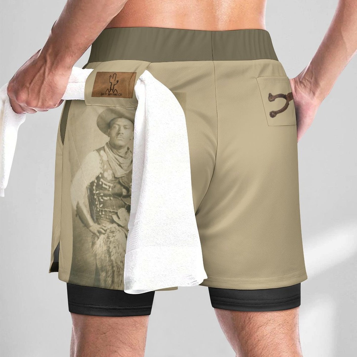 Puncher In The Woolys Sports Beach Shorts