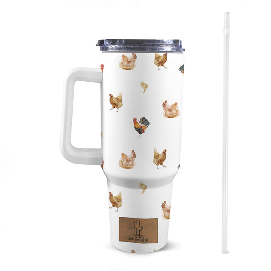 Chicken Scratch 40 oz Tumbler