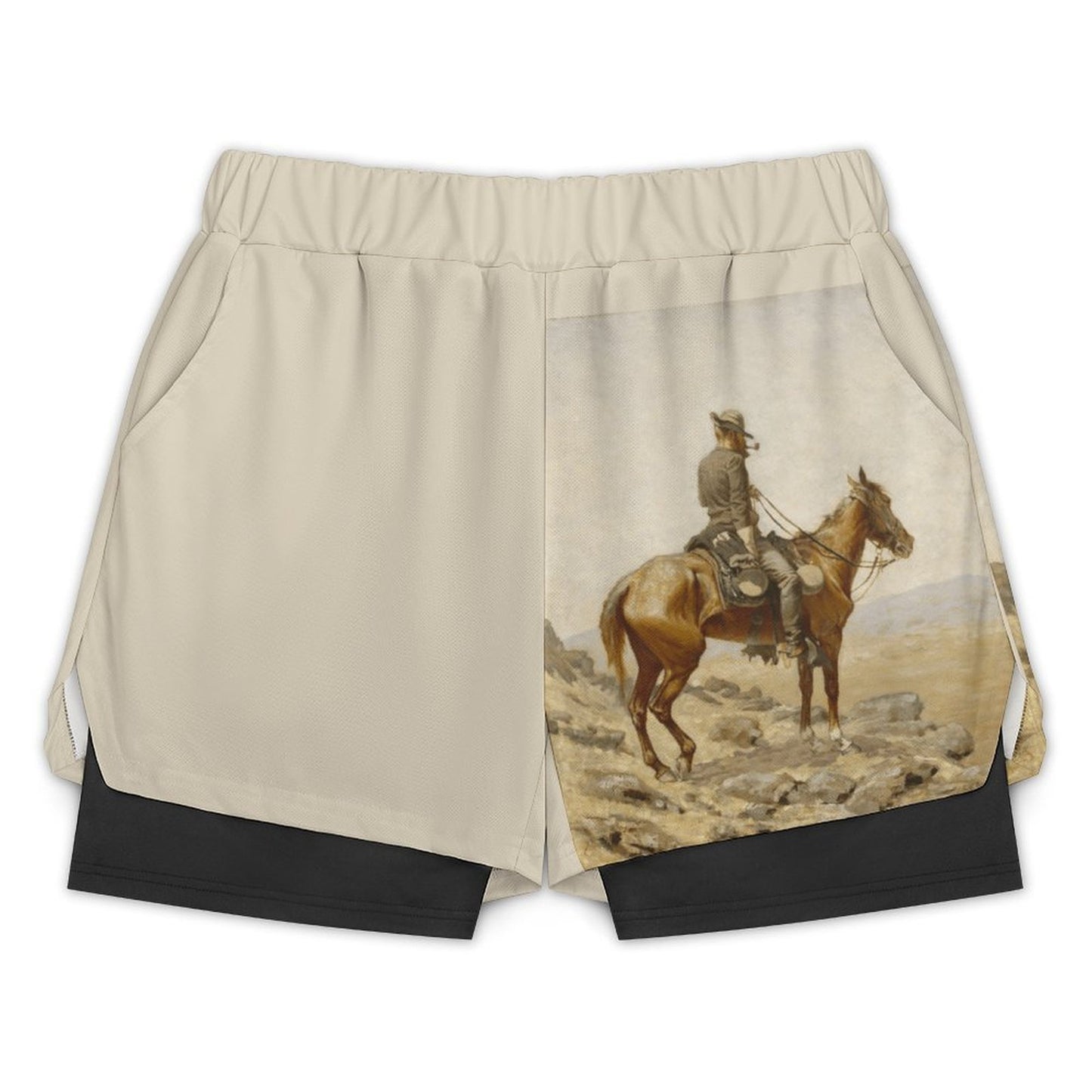High Mountain Desert Trail Sports Beach Shorts