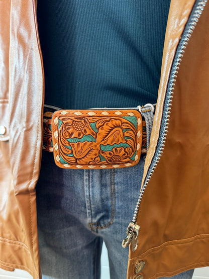 With Love, Molly "Ollie" Oversized Vegan Leather Western Moto Jacket — Matte Finish Relaxed Fit with Side Zipper Pockets (medium and large remain)