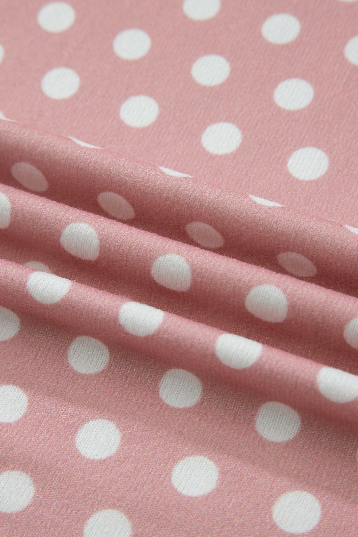 Polka Dot Relaxed Top & Drawning Shorts Set