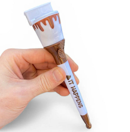 🚽 Toilet Poop Pen – Pop-Up Poo Emoji Gag Gift