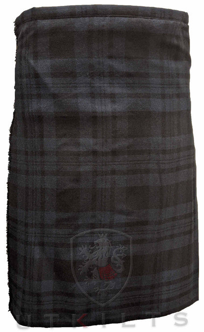 Traditional Kilt – Standard 4–5 Yard Wool, Black Isle