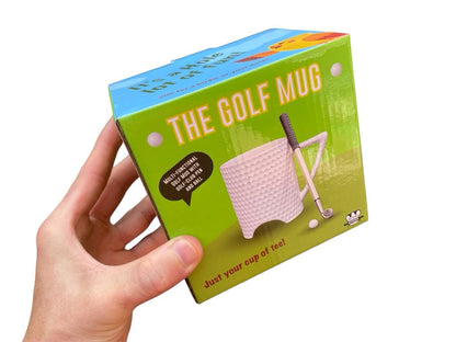 Golf Putting Mug Set ⛳ Funny Gift w/ Mini Ball, Club Pen – Perfect for Golfers!