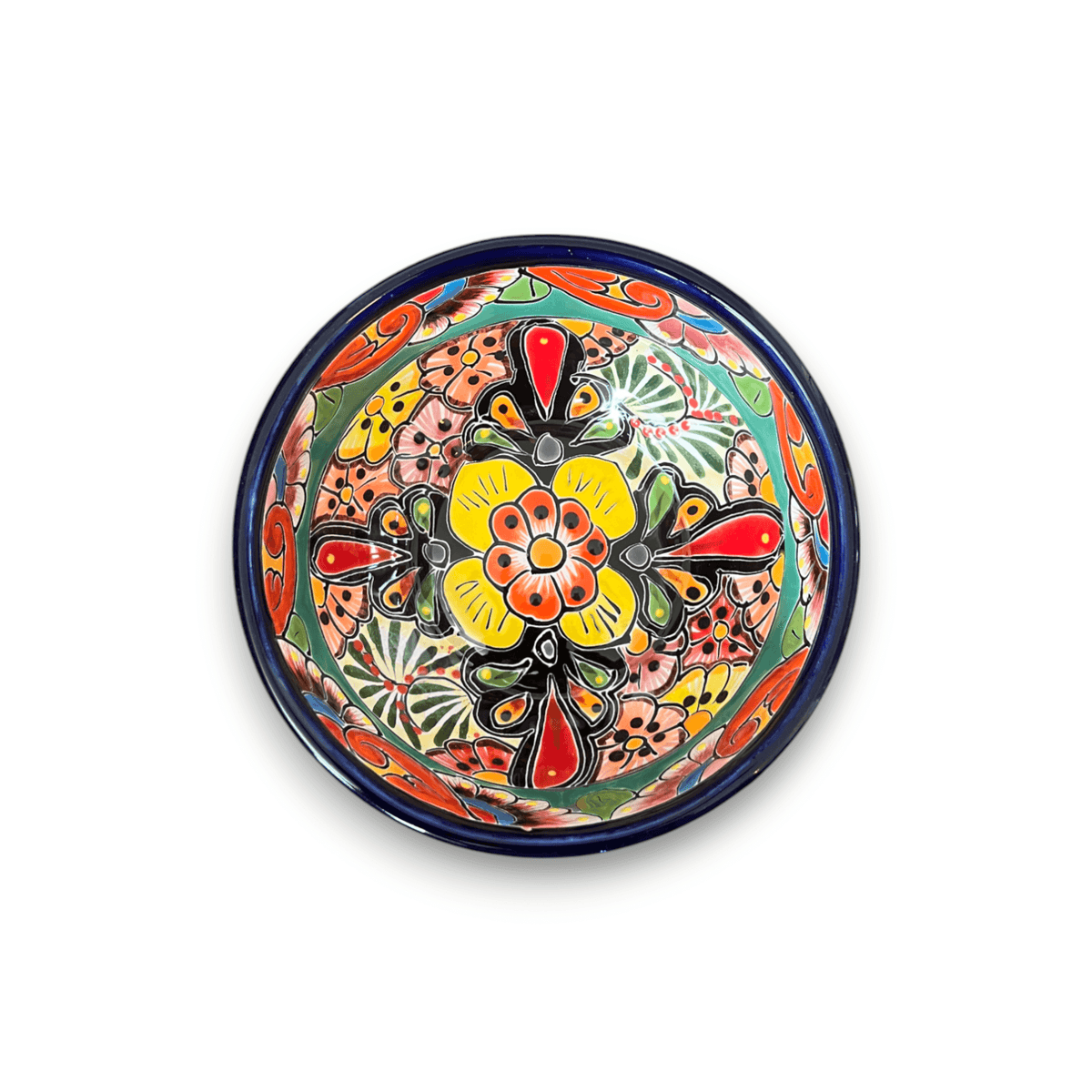 Handmade Talavera 24-Piece Dinnerware Set | Mexican Pottery for 6