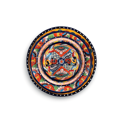 30-Piece Talavera Dinnerware Set | Colorful Tableware for 6
