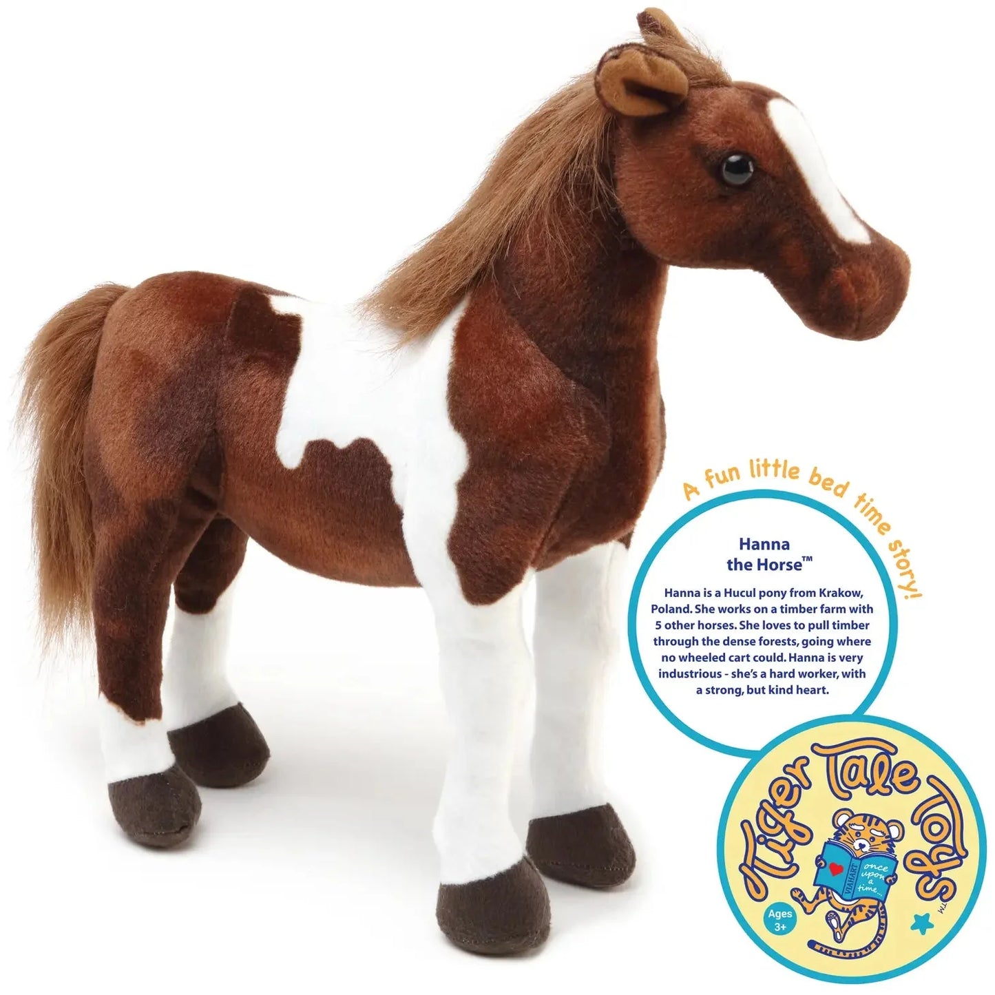 Hanna the Hucul Pony 16" Plush — Western Ranch Friend