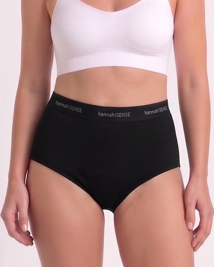 Organic Cotton High Waist [Reusable Cotton Period Panties]