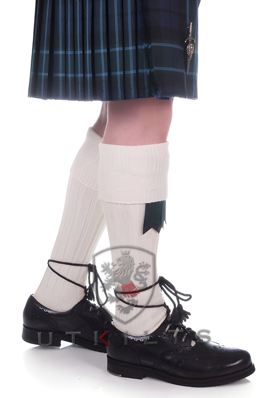 Kilt Hose – Inverloch, Cream