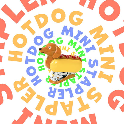 Hotdog Stapler Funny Novelty Office Desk Gag Gift w/ 1000 Staples  & Remover🌭📎