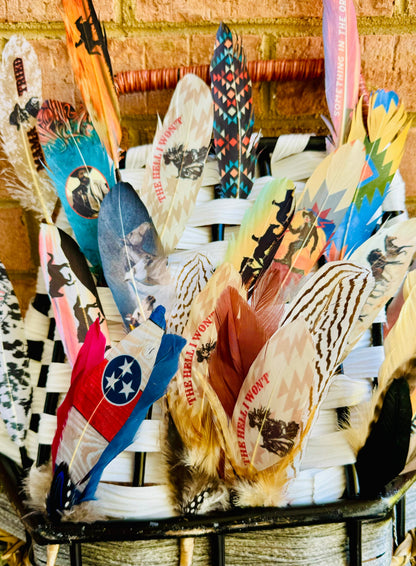 Lone Rider Hat Feather
