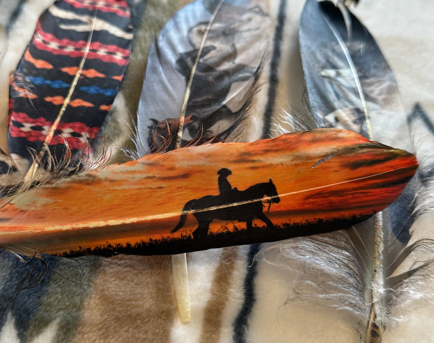 Lone Rider Hat Feather