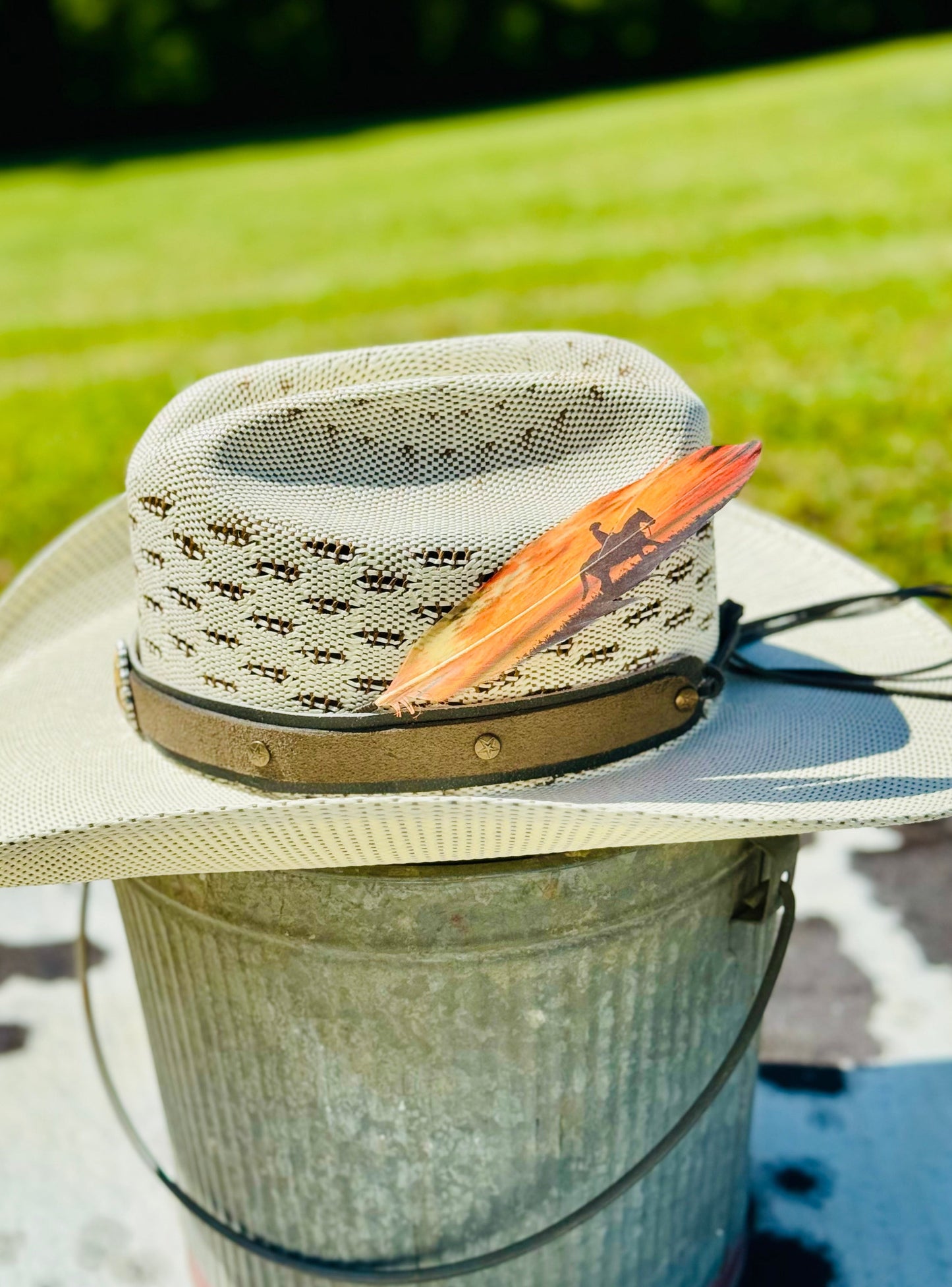 Lone Rider Hat Feather