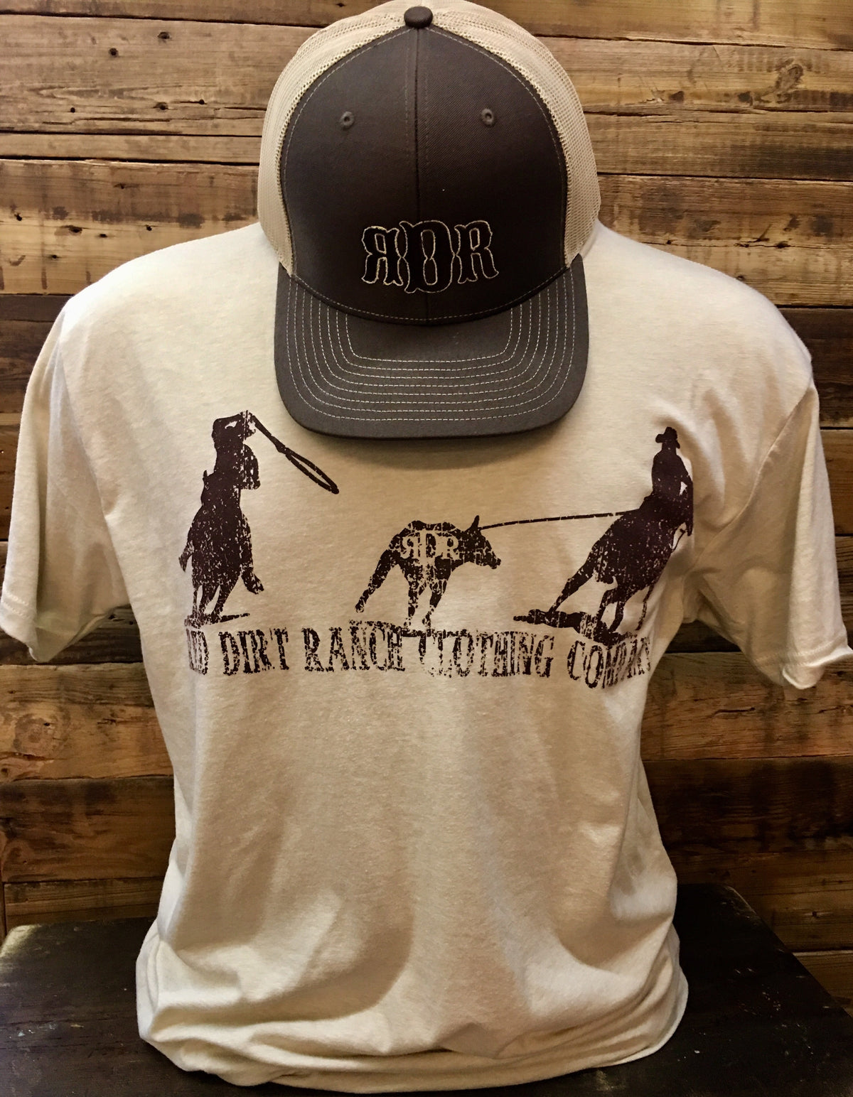 RDR Heather Cream Open Team Roper