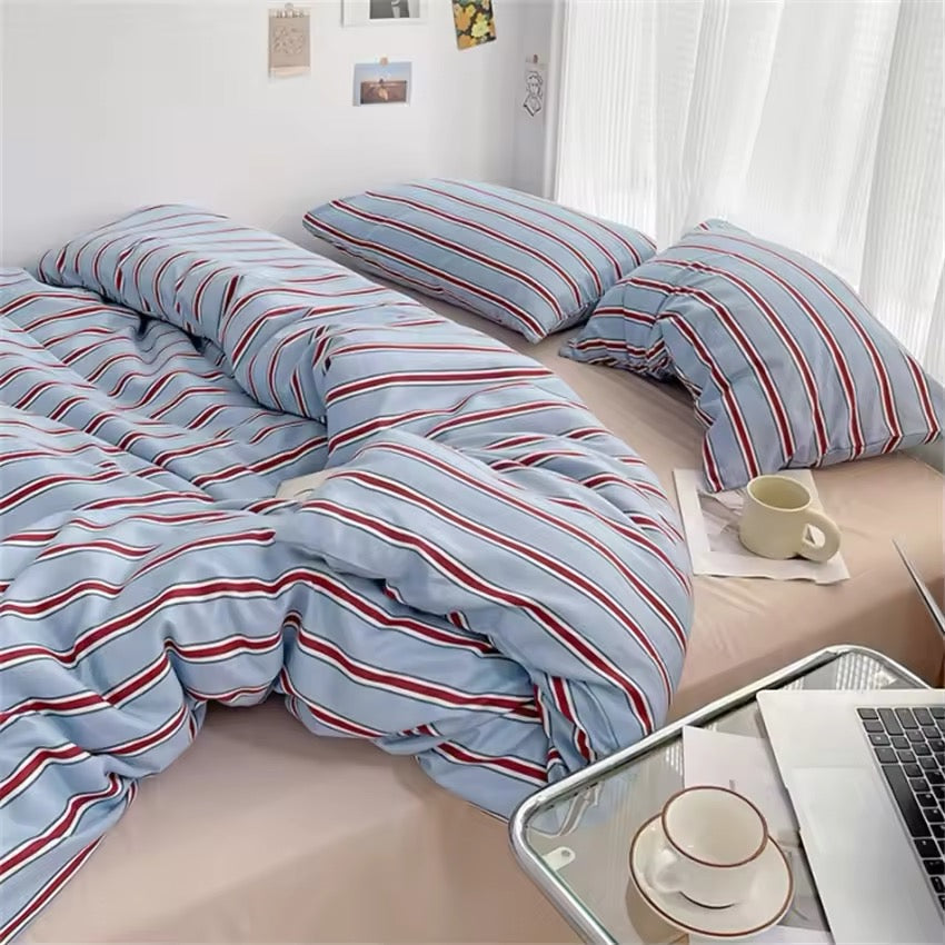 Nordic Stripe Bedding Set