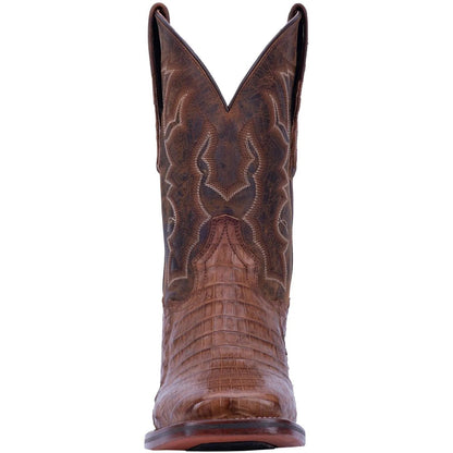 Dan Post Kingsly - Mens Caiman Skin Leather Cowboy Boots