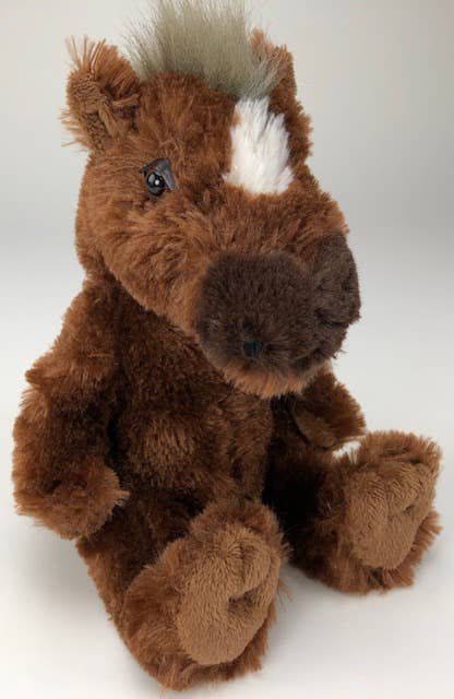 Larry the Sitting Horse 12" Plush — Tender Friends Western Cuddle Buddy