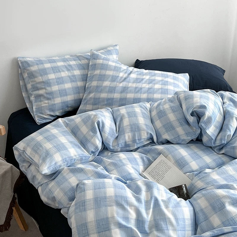 Coastal Blue Reversible Duvet Cover Set