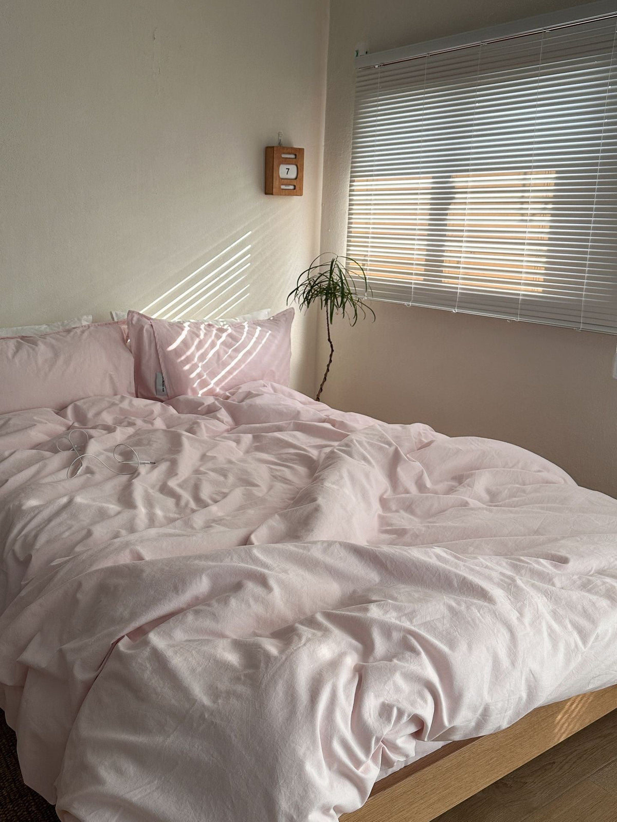 Light Pink Duvet Cover Set
